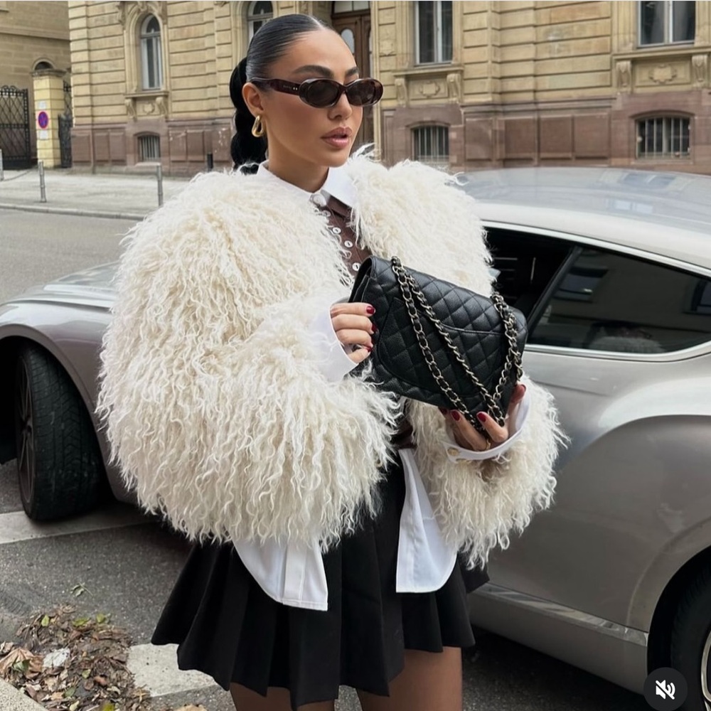 ZARA FAUX FUR JACKET